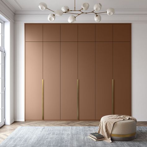 Wardrobe Shutter Design, Wardrobe Laminate Design, Unique Bedroom Design, Closet Door Makeover, Bedroom Cupboards, Temple Design For Home, Interior Design Software, Luxury Closets Design, Interior Design Your Home