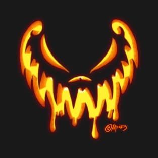 T-Shirts by Art of Carlos E Mendez | TeePublic Jack O Lantern Creative, Jack O Lantern Ideas Scary, Unique Jack O Lantern Ideas, Jackolantern Face, Jack O Lantern Ideas, Pumpkins Designs, Halloween Profile, Witch Jack O Lantern, Pumkin Carving