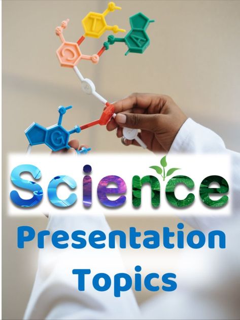 A list of interesting presentation topics and ideas in Physics, Chemistry, and Biology for school and college students. #science #physics #chemistry #biology #presentation #topics #seminartopics Presentation Topics Ideas Student, Physics Presentation, Ppt Topics, Biology Presentation, Power Point Presentation Tips, Interesting Topics For Presentation, Science Presentation, Powerpoint Presentation Ideas, Physics Topics