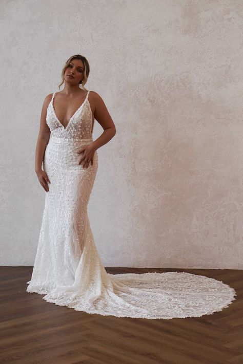 Made With Love Harlow, Wedding Dress Made With Love, Made With Love Bridal, Beach Wedding White, Wedding Dress Collection, Bridal Wedding Dress, Wedding Props, Bridal Salon, Lace Bridal