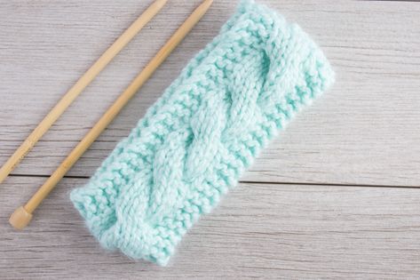 Earwarmer Knitting Patterns, Knitted Headband Free Pattern, Cable Headband, Cable Knit Headband, Knitting Patterns Free Blanket, Cable Knitting Patterns, Knit Headband Pattern, Twisted Headband