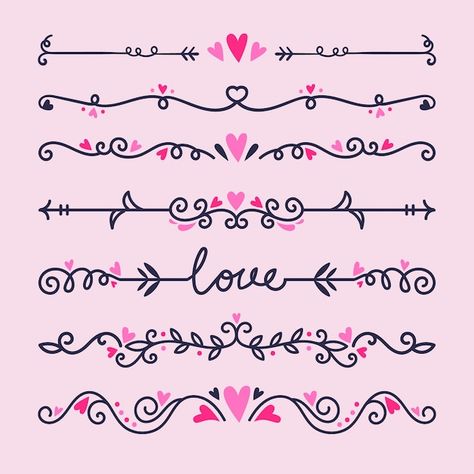 Academic Journal, Free Cricut Images, Valentines Day Border, Ornamental Border, Journal 2023, Doodle Borders, Bullet Journal Mood Tracker Ideas, Graphic Design Cards, Simple Borders