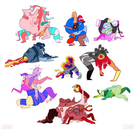 Forced Gem Fusions by dou-hong.deviantart.com on @DeviantArt Steven Universe Cluster, Gem Fusions, Perla Steven Universe, Nightmare Fuel, Steven Universe Oc, Pearl Steven, Steven Universe Funny, Steven Universe Characters, Steven Universe Gem