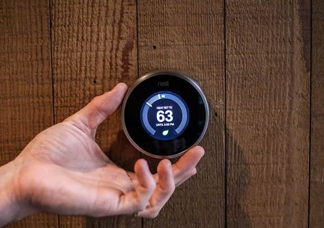 How to Set Nest Thermostat to Hold Temperature & Not Change Temperature Mansion Palace, Mega Mansions, Smart Thermostats, Nest Thermostat, Thermostat, Mansion, Healthy Food, Click Here, Palace