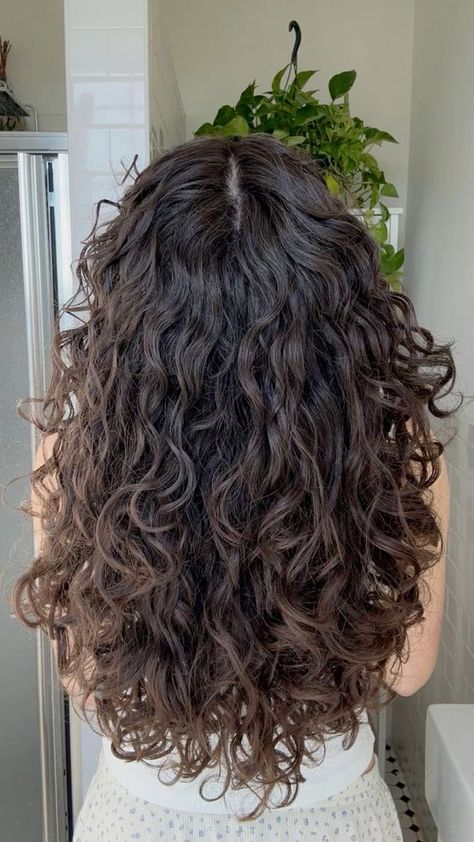 2b Haircut Medium, 2b Wavy Hair, 2b Haircut, Ondulado 2b, 2c Hair, Curly Cut, Natural Curly Hair Cuts, Curly Hair Photos, Curly Hair Cuts