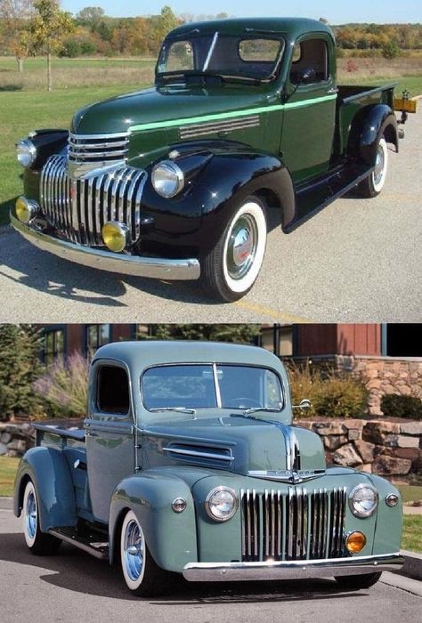 1946 Ford Truck, 1949 Chevy Truck, 1936 Ford Pickup, 1950 Ford Pickup, 1946 Chevy Truck, 1948 Ford Pickup, 1952 Ford Truck, 1941 Ford Pickup, 1954 Ford F100