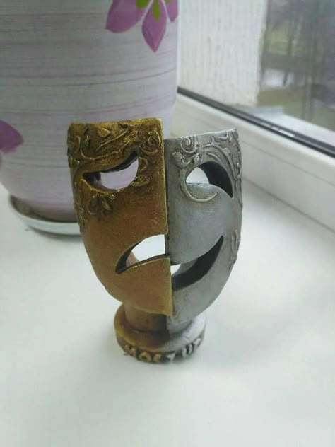 Greek Comedy Mask, Theater Mask Design, Porcelain Mask Aesthetic, Theatre Masks Aesthetic, Theater Mask Aesthetic, Greek Masks Theater, Greek Theatre Masks, Greek Masks, Greek Mask