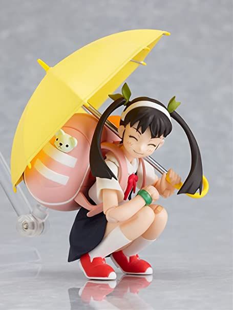 Amazon.com: Max Factory Bakemonogatari: Mayoi Hachikuji Figma Action Figure : Toys & Games Yellow Umbrella, Figure Reference, Anime Figurines, Figure Poses, Anime Dolls, Popular Anime, Art Poses, Drawing Poses, Anime Kawaii