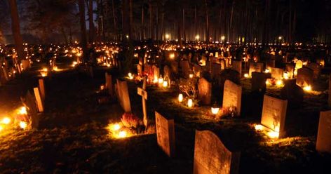 All Soul’s Day - Nov. 2 All Saints, Candles, Halloween