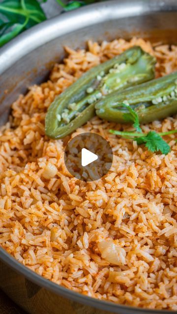 Stella Navarro-Kim on Instagram: "Watch this video if you struggle with Mexican rice! 

Tips from Abuelita: 
- Use a heavy-bottomed pot so your rice doesn’t burn at the bottom.
- Use extra long grain rice (not jasmine, not basmati. It’s extra long grain rice)
- Toast the Knorr and garlic powder with the rice. This brings out more flavor. 
- Fry the tomato sauce with the rice before adding water to develop a deeper tomato flavor & color.
- Use boiling HOT water! I’m not totally sure about the reason to be honest, but I think it has to do with the texture. Mexican rice (to me) should have the texture of split rice grains that are still firm yet fluffy. 

You can find the full recipe with measurements on my blog! 

stellanspice.com/authentic-mexican-rice/ 

🎵 Song: Daystar- Tiramisu Cat 

#m Authentic Mexican Rice, Rice In The Oven, Mexican Rice, Rice Grain, Long Grain Rice, Spanish Rice, Pasta Noodles, Healthy Sides, Mexican Dishes