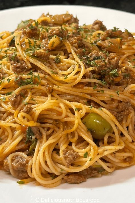 Ground Beef Angel Hair Pasta, Simple Angel Hair Pasta Recipes, Leftover Angel Hair Pasta Recipes, Angel Hair Pasta Recipes Easy, Ground Beef Spaghetti Recipes, Spaghetti Recipes With Ground Beef, Angel Hair Pasta Recipe, Pasta With Ground Beef, Spicy Pasta Recipes