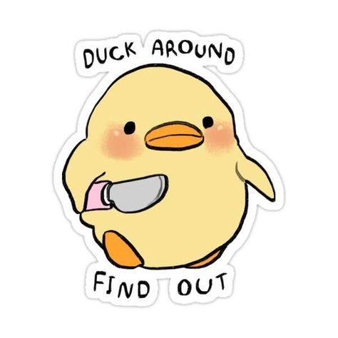 Meme Duck, Pc Stickers, Funny Ducks, Duck Drawing, Cute Wallpapers For Ipad, Goofy Drawing, Funny Duck, Cute Laptop Stickers, Funny Pix