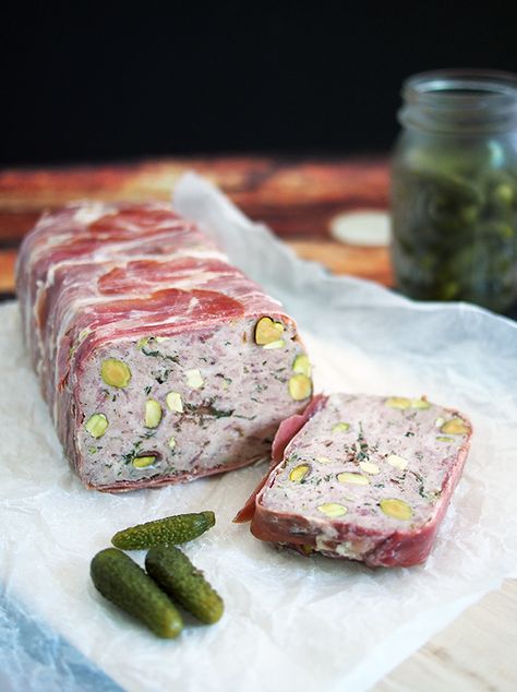 Chicken Terrine, Pork Terrine, Terrine Recipe, Pate Recipes, Leftover Pork, French Dishes, Easy Pork, Entertaining Recipes, Recipe Collection