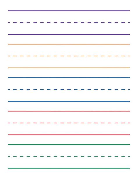 Let your little ones practice their writing skills with preschool lined paper. Free printable also includes kindergarten lined paper and an alphabet tracing worksheet. #kindergartenpractice #preschoolwritingpractice #writingpractice #distancelearning #homeschool Preschool Lined Paper Free Printable, Toddler Tracing Activities, Writing Lines Template, Preschool Writing Printables, Lined Paper Printable Free, Tracing Lines Preschool Free Printable, Kindergarten Lined Paper, Kindergarten Writing Worksheets, Lined Handwriting Paper