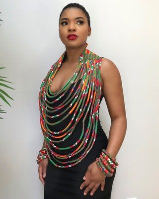 AFRILEGE - Etsy UK Slip Black Dress, African Inspired Accessories, African Fabric Accessories, Earrings 2024, Necklace Fabric, African Accessories, African Necklace, Red Accessories, African Inspired Fashion