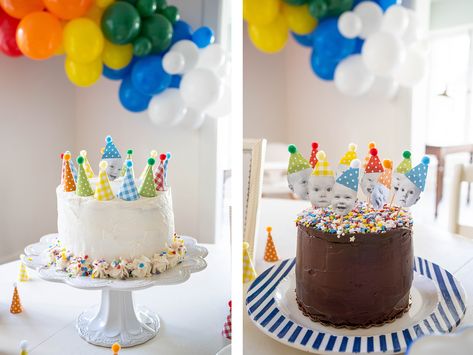 Big Birthday Party, First Birthday Ideas, Fashion Birthday Party, First Birthday Winter, Face Cake, Gluten Free Chocolate Cake, Colorful Birthday Party, First Birthday Pictures, Birthday Party Theme Decorations