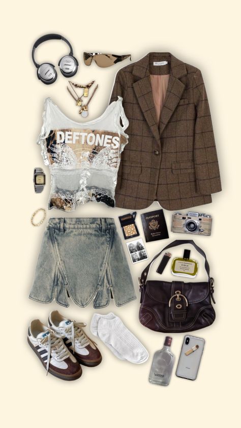 #aestheticoutfit #outfit #outfitinspiration #outfitinspo #deftones #alternative Deftones Clothing, Deftones Inspired Outfit, Deftones Outfit, Star Outfit, Rock Star Outfit, Dream Outfits, Summer Fits, Dream Body, Inspired Outfits