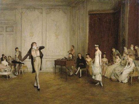 Her First Dance, William Quiller Orchardson Regency London, Art History Memes, Sir William, Hodge Podge, History Painting, History Humor, Scottish Artists, A4 Poster, Art Memes