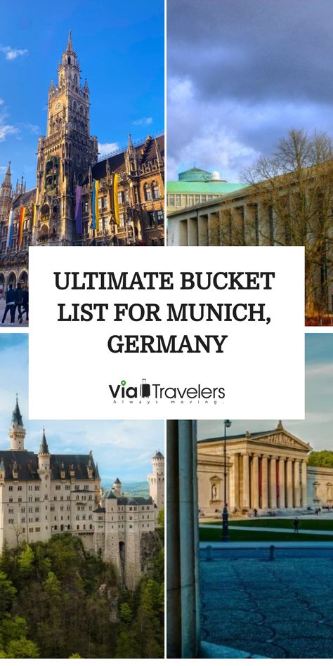 Planning a trip to Munich? Check out this ultimate Munich bucket list filled with must-do activities for an unforgettable itinerary. From iconic landmarks to hidden gems, we've got the best things to do in Munich. Whether you're into history, food, or culture, discover what makes Munich so special. Don't miss these top attractions and experiences! #MunichTravel #GermanyAdventures #EuropeTrip #BucketList Contiki Tour, English Landscape Garden, Munich Travel, Outdoor Adventure Gear, Ultimate Bucket List, Cities In Germany, Visit Germany, Minimalist Travel, Munich Germany