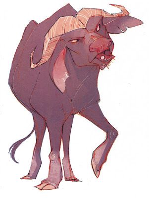 BAUER POWER!: Water Buffalo: The Legend of Tembo Character Design Anime Fursuit, Animal Animation, Animal Studies, Animal Caricature, Animal Character, Animal References, Animal Study, Water Buffalo, Wow Art