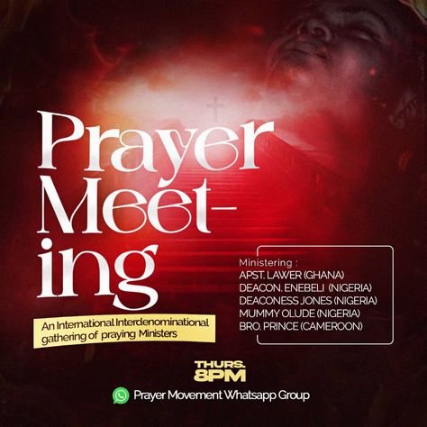 Prayer program, church flyer design, prayer program flyer, church flyer design, church design, prayer, prayer meeting, pray flyer design, whatsapp, online prayer meeting flyer design, online program, church prayer, prayer flyer design, ghana, Cameroon, whatsapp group, prayer meeting poster, WhatsApp meeting. WhatsApp prayer meeting, group call, group call meeting. Meeting Flyer Design, Prayer Flyer Design, Meeting Poster, Prayer For Church, Online Prayer, Passport Pictures, Prayer Meeting, Church Design, Online Programs