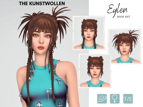 The Kunstwollen, Gamer Ideas, Sims 4 Cc Goth, Fae Realm, Los Sims 4 Mods, The Sims 4 Cabelos, Sims 4 Cas Mods, Sims Packs, Pelo Sims