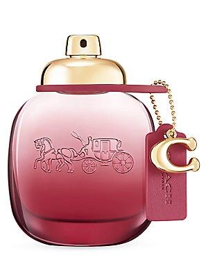 WHAT IT IS.Coach Wild Rose is inspired by Coach’s prairie floral prints, a symbol of the house’s free-spirited attitude. The delicate yet bold scent opens with juicy, sparkling redcurrant and sunny, spicy bergamot. The heart opens onto a lush meadow of delicate rose and jasmine sambac before finishing on a woodsy, warm dry down of crystal moss and dusky Ambroxan. The Coach Wild Rose bottle features an ombré burgundy gradient inspired by romantic summer afternoons and a matching burgu Coach Perfume, Ombre Burgundy, Perfume Floral, Steven Meisel, Cream Concealer, Blooming Rose, Fragrance Collection, Wild Rose, Fragrance Design