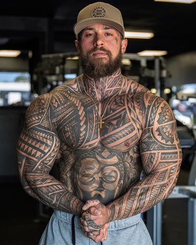 Chest Tattoos for Men Full Body Tattoo Man, Chest Tattoos For Men, Eagle Chest Tattoo, Detailed Tattoos, Brother And Sister Tattoo Ideas, Tattoo Boy, Aztec Tattoos Sleeve, Geometric Chest, Sister Tattoo Ideas