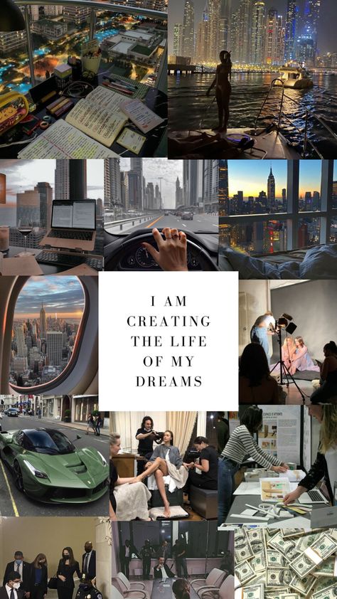 #visionboard Rich Life Manifestation, Rich Life Vision Board, Dream Life Vision Board Pictures, Billionaire Aesthetic Wallpaper, Billionaire Vision Board, Dream Life Collage, Rich Vision Board, Aesthetic Vision Board Wallpaper, Lifestyle Collage