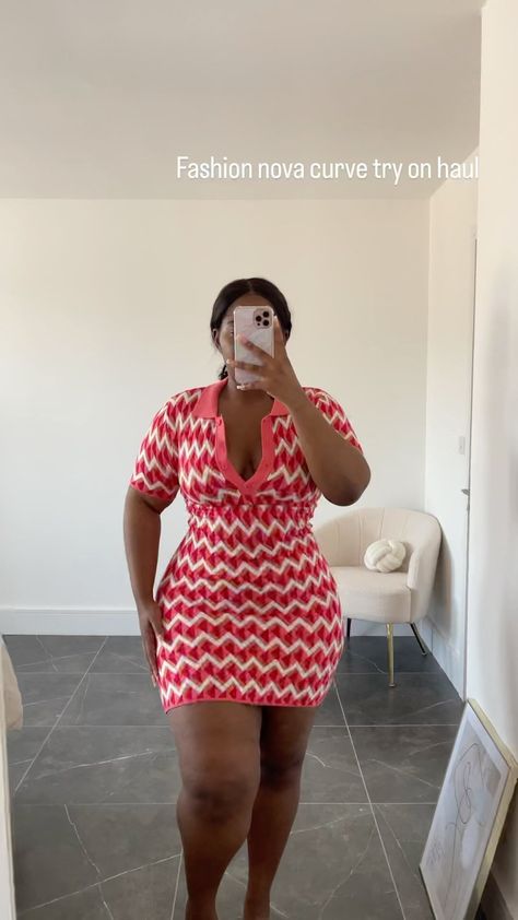 samanthakashh on Instagram: Mini @fashionnovacurve spring try on haul | LINKS IN MY BIO TO THE FULL FASHIONNOVA TRY ON HAUL #fashionblogger #fashioninspo #fashionnova Samanthakashh Outfits, Plus Size Baddies, Fashion Nova Curve, Try On Haul, Try On, Fashion Nova, Fashion Blogger, Short Sleeve Dresses, Fashion Inspo