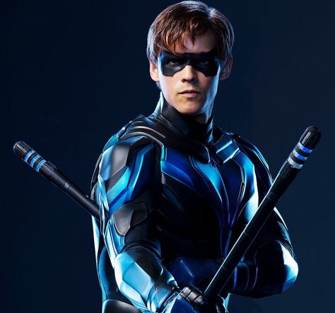 Nightwing, Blue, Black