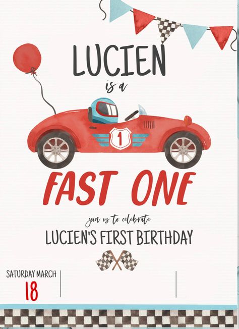 First Birthday Car Theme, 30th Birthday Party Themes, Cars Birthday Party Decorations, Transportation Birthday, 1st Birthday Party For Girls, 2nd Birthday Boys, Car Birthday Theme, Race Car Birthday Party, Cars Theme Birthday Party