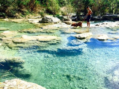 Garner State Park / Texas / Texas Swimming / Frio River / Texas Camping / Golden Retriever / Camping with dogs Golden Retriever Camping, Frio River Texas, Texas Camping, Frio River, Camping With Dogs, Garner State Park, Ideas For Camping, Fairytale Bedroom, Texas Vacation