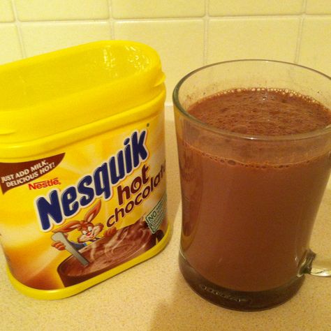 Nesquik Nesquik Chocolate Milk, Grocery Basket, Grocery Foods, Chocolate Brands, The Good Old Days, Aesthetic Food, Chocolate Milk, Milk, Snack Recipes