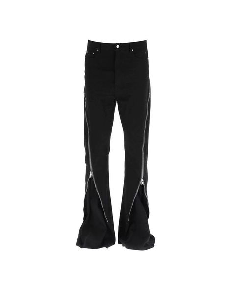 Black Cyberpunk Fitted Bottoms, Black Techwear Jeans With Side Pockets, Gothic Streetwear Pants, Tripp Nyc Pants, Rick Owens Zipper Pants, Basketball Wallpaper, Streetwear Men Outfits, Rick Owens, Black Jeans