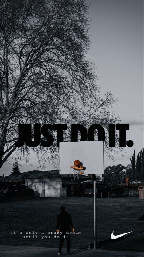 Nike Lock Screen Wallpaper, Basketball Nike Wallpaper, Nike Wallpaper Quotes, Werid Wallpaper Iphone, Iphone Wallpaper Combo, Nike Motivation Wallpapers, Aesthetic Nike Wallpaper Iphone, Nike Lockscreen, Basketball Quotes Wallpaper