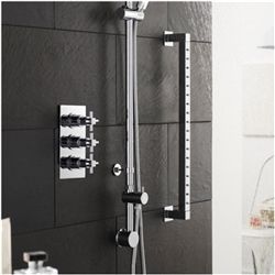 Luxury Shower Sets-Multi-Jet System Contemporary Modern Bathroom, Ceiling Mounted Shower Head, Massage Shower Head, Bathroom Design Styles, Shower Bar, Meridian Massage, Led Shower Head, Shower Jets, Dream Shower