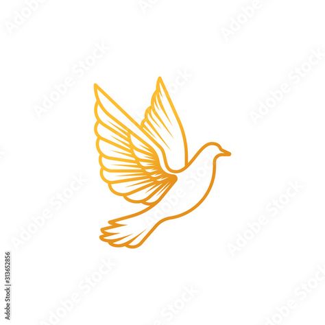 Stock Image: Dove logo icon Vector. Abstract Flying dove logo elegant silhouette design vector Line art style. Dove Logo, Flying Dove, Vector Line Art, Line Art Style, Vector Line, Elegant Logo, Logo Icon, Design Vector, Silhouette Design