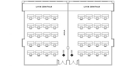 Class Plan Architecture, Classroom Plan Architecture, Engineering Classroom, Classroom Floor Plan, Classroom Interior, Classroom Planning, Movable Walls, Drama Class, Drawing Block