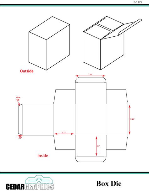 Small Box Template Small Box Design, Cupcake Boxes Template, Box Templates Printable Free, Box Packaging Templates, Box Design Templates, Box Template Printable, Packaging Template Design, Paper Box Template, Box Templates