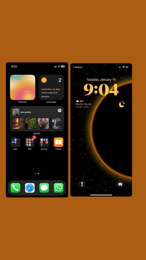Custom Iphone Homescreen, Iphone Customization Ideas, Wallpaper Backgrounds Fall, Fall Aura, Iphone Organization Homescreen, Iphone Aesthetic Organization, Iphone Home Screen Ideas, Widget Medium, Home Screen Inspo