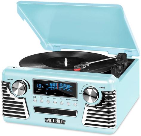 Bluetooth Record Player, Retro Record Player, Gaming Rooms, Music Studios, Computer Desks, Music Vinyl, Vinyl Record Player, Vintage Industrial Decor, Recording Studios