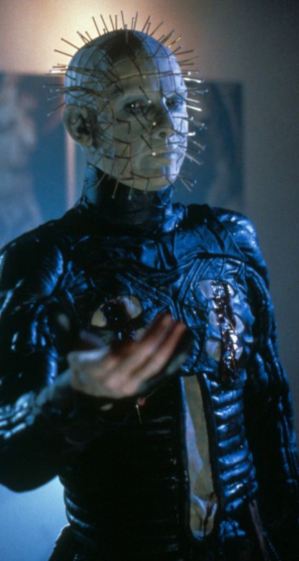 Pinhead is a classy Cenobite Leader! 🔗💠🔗♦ Pinhead Costume, Horror Movie Costume, Easy Fancy Dress, Horror Movie Costumes, Clive Barker, Slasher Movies, Horror Movie Icons, Horror Movie Art, Horror Icons