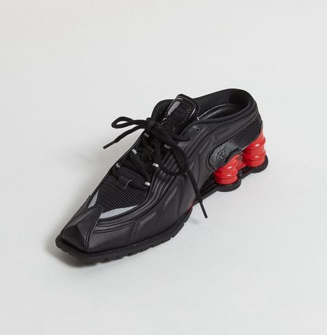 Nike X Martine Rose, Nike Shox Martine Rose, Martine Rose Nike, Shox Nike, Martine Rose, Sneaker Release, Nike Shox, Red Sneakers, Style Aesthetic