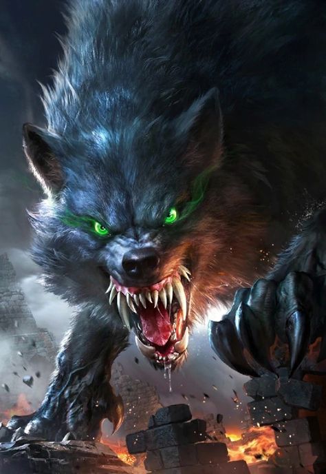 Wolf Art Fantasy, Demon Wolf, Fantasy Wolf, Against All Odds, Wolf Spirit Animal, Werewolf Art, Dire Wolf, Wolf Wallpaper, Kraf Diy