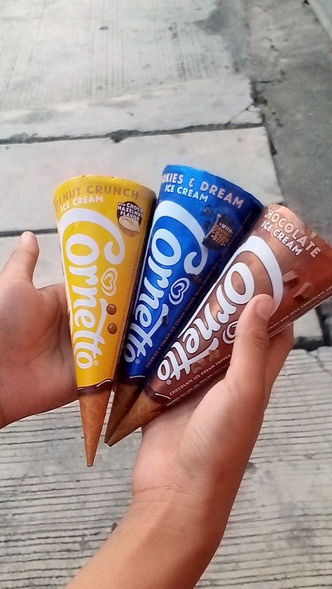 Cornetto Amul Ice Cream, Cornetto Ice Cream, Chocolate Ice Cream Topping, Barbecue Ideas, Photography Name Logo, Cream Packaging, Ice Cream Packaging, Chocolate Dishes, Confort Food