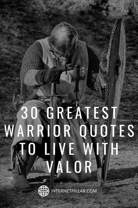 30 Greatest Warrior Quotes to Live With Valor - #quotes #bestquotes #dailyquotes #sayings #captions #famousquotes #deepquotes #powerfulquotes #lifequotes #inspiration #motivation #internetpillar Heroes Quotes Inspirational, Fighter Quotes Motivation, Soldier Quotes Inspirational, Quotes For Bio, Powerful Speeches, Spartan Quotes, Conquer Quotes, Powerful Quotes For Women, Battle Quotes