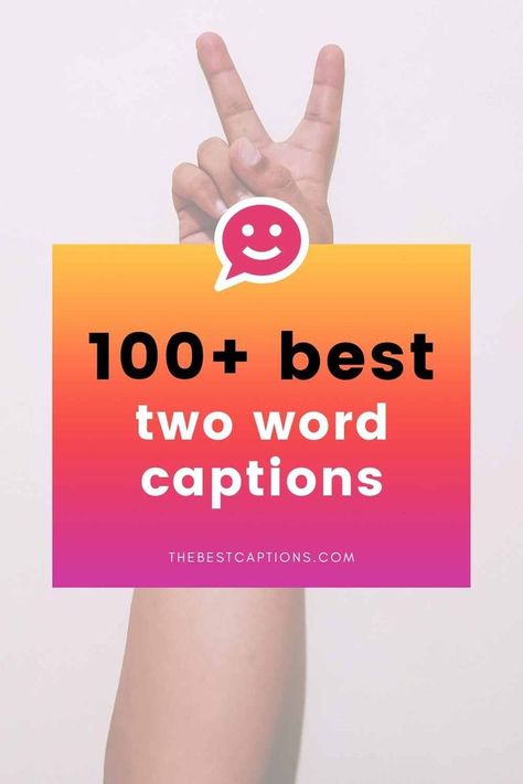 2 Words Captions For Instagram, 2 Words Caption, Two Words Caption For Instagram, 2 Word Quotes, 3 Word Quotes, Two Word Quotes, Three Word Quotes, Simple Captions, Quotes For Instagram Captions