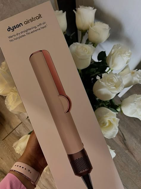 Birthday Luxury Gifts, Things I Want To Buy List, Bday Wishlist Ideas, Pink Dyson, Luxury Wishlist, Dyson Hair, Dyson Hair Dryer, Bday Wish List, Wish Board