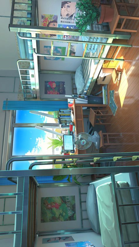 Anime Environment, 2d Landscape, Phoenix Photo, Notebook Wallpaper, Japanese Living Room, Anime House, Digital Aesthetic, Bedroom Ideas Aesthetic, Indian History Facts